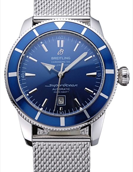 Breitling Certifie SuperOcean Blue Dial Blue Watch