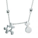 Cartier Puzzle Piece Silver Necklace