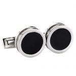 Hugo Boss Simony Round Silver Cufflinks 700647