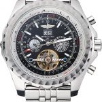 Breitling Bentley Mulliner Tourbillon Black Dial Stainless Steel Case And Bracelet  622731