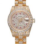 Swiss Rolex DateJust Diamond Dial Gold 622024