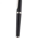 Rolex Silver Rimmed Black Ballpoint Pen  622807