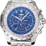 Breitling Bentley Motors T Blue Dial Stainless Steel Case And Bracelet 622222
