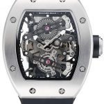 Richard Mille RM 038 Bubba Watson Tourbillion Silver Case Black Rubber Bracelet 1454202