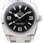 Rolex Explorer Polished Stainless Steel Black Dial 98087