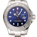 Rolex Yacht-Master Blue Dial Stainless Steel Case And Bracelet