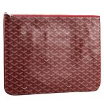 Goyard Large Pouch Dark Red