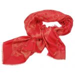 Louis Vuitton Red Monogram Shawl 621734