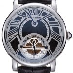 Cartier Rotonde Flying Tourbillon Black Dial 621941