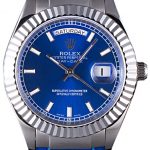 Rolex Day-Date Oyster Collection Blue Leather Band  621490