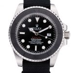 Rolex Submariner STEALTH MK IV Black Fabric Band rl424 621386