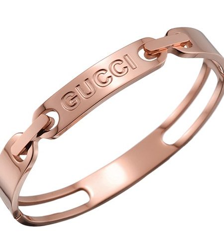Gucci Horsebit Rose Gold Bracelet 700501