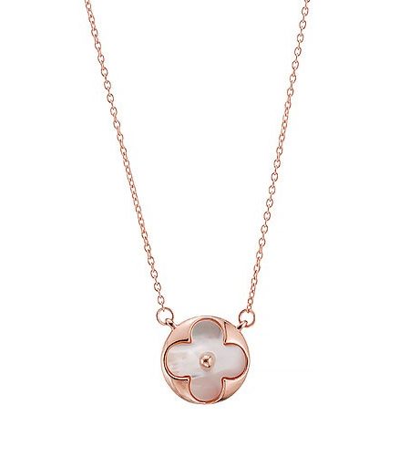 Louis Vuitton Color Blossom Sun Rose Gold Necklace 700631