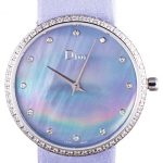 La D de Dior  Lavender Rubber Strap with Lavender Dial  621509