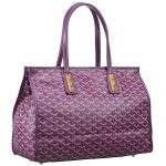 Goyard Sac Marquises Zippered Purple Tote Bag 18927358