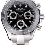 Rolex Cosmograph Daytona Stainless Steel Case Black Silver Subdials Stainless Steel  622635