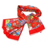 Hermes Animal Kingdom Scarf Orange 621799