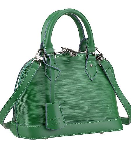 Louis Vuitton Alma PM Epi Leather Green