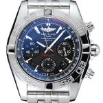 Swiss Breitling Certifie Stainless Steel Bezel Grey Dial 80287