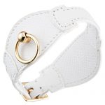 Hermes Bangle Gold Hardware Bracelet White