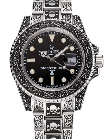 Rolex Mastermind Japan Limited Edition Black Dial Vintage Case And Bracelet 1454077