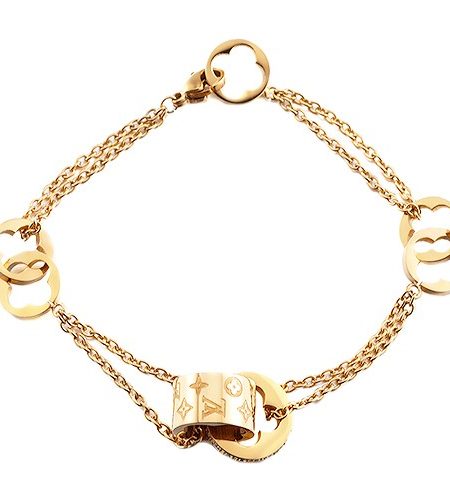 Louis Vuitton Clous Gold Bracelet 700563