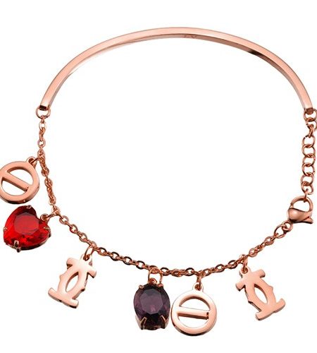 Cartier Charms de Cartier Rose Gold Bracelet 700498
