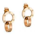 Cartier Love Gold Earrings 700536