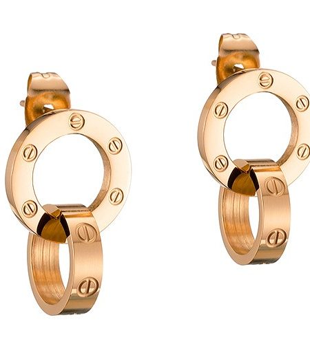 Cartier Love Gold Earrings 700536