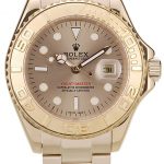 Rolex Yacht Master Gold Bezel Gold Dial 98232