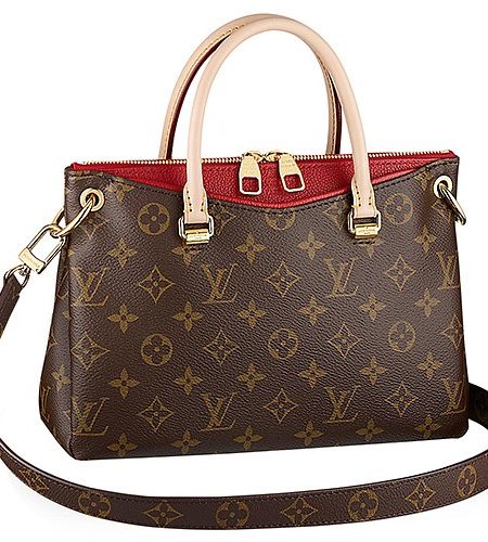 Louis Vuitton Monogram Pallas BB Cerise Bag