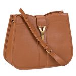 YSL Cabas Shoulder Bag Tan