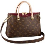 Louis Vuitton Monogram Pallas BB Dark Red PM Bag