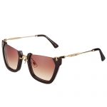 Miu Miu Cut Off Cat-Eye Brown Sunglasses 308036