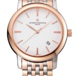 Vacheron Constantin Patrimony Silver Dial Rose Gold Case Two Tone Bracelet  62292