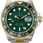 Rolex GMT Master II Green Ceramic Bezel Green Dial Watch