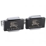 Burberry Logo Business Silver Cufflinks 700754