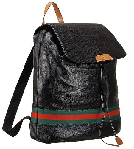 Gucci Web Backpack Black 607927