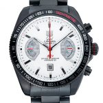 Tag Heuer Carrera Black Stainless Steel Case White Dial 98241