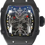 Richard Mille Tourbillion Rafael Nadal RM 27-01 Black Case Black Rubber Bracelet  1454253