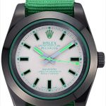 Rolex Milgauss Bamford Green Nylon Strap 622004