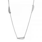 Cartier Wings Silver Necklace 700618