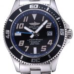 Breitling Superocean 44 Abyss Blue Accents Stainless Steel Bracelet  622506