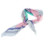 Fendi Logo Pastel Print Scarf 621841
