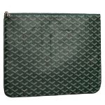 Goyard Large Pouch Green