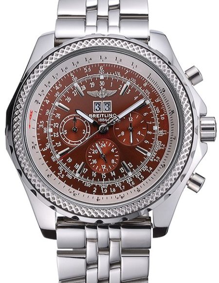 Breitling Bentley 6.75 Speed Bronze Dial Stainless Steel Case And Bracelet 622213