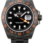 Rolex Explorer Black Ceramic Bezel Black Dial Watch
