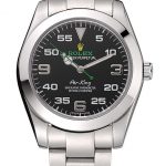 Rolex Air King Black Dial Staineless Steel Bracelet 1454020
