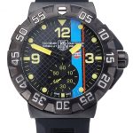 Tag Heuer Formula One Grande Date Black And Yellow Dial Rubber Bracelet 622280