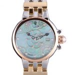 Tudor Clair de Rose White  Dial Two Tone Band  621495